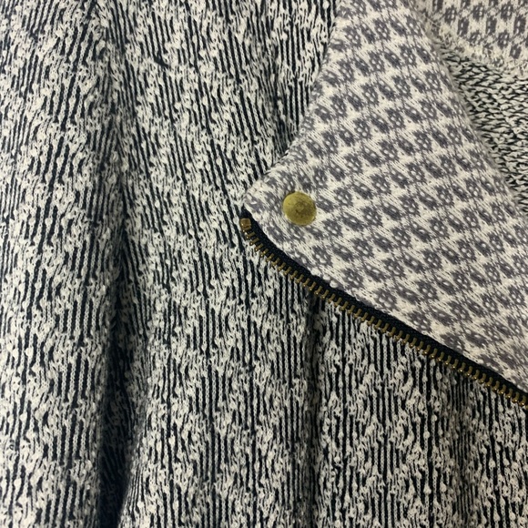 Lucky Brand Full zip up jacket black white - Picture 4 of 7